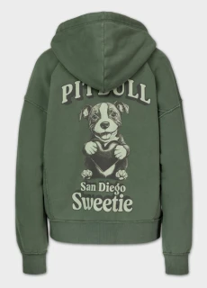 PITBULL WEST COAST Dámská mikina SWEETIE KPZ - zelená