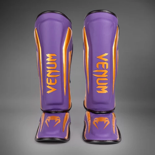 Chrániče holení VENUM Elite - Dark Purple - Special Edition
