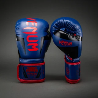 Boxerské rukavice VENUM ELITE - tmavě modro/červené