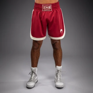 Pánské Boxerské šortky VENUM Classic - Ruby Red/Ivory