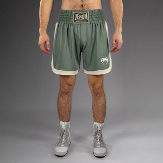 Pánské Boxerské šortky VENUM Classic - Green / Ivory