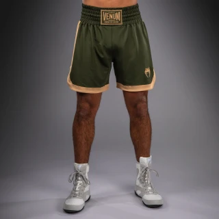 Pánské Boxerské šortky VENUM Classic - zeleno/pískové