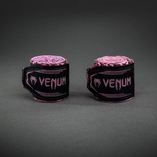 Boxerské bandáže Skull značky VENUM 2,5 m - růžové