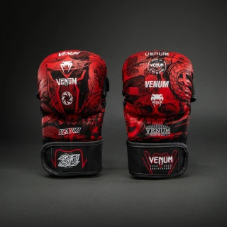 MMA Sparring rukavice VENUM 20th Anniversary - černo/červené