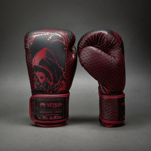 Boxerské rukavice Venum x Assassin's Creed Shadows - tmavě…