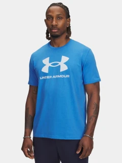 Pánské triko Under Armour SPORTSTYLE LOGO UPDATE SS - modré