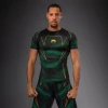 Rashguard VENUM Kr. rukáv Matupa - černo/zeleno/zlatý