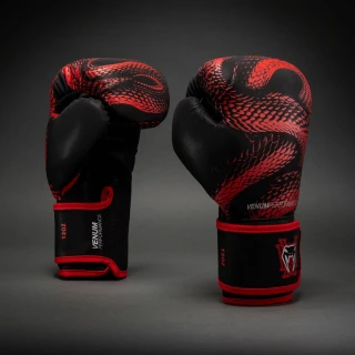 Boxerské rukavice VENUM Matupa - černo/červeno/stříbrné