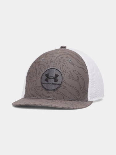 Under Armour Pánská Kšiltovka M DRIVE MID - bílo/šedá