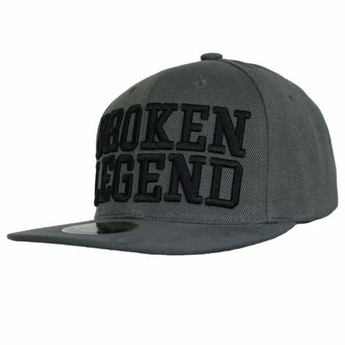 Broken Legend Kšiltovka snapback BL 252 - šedá