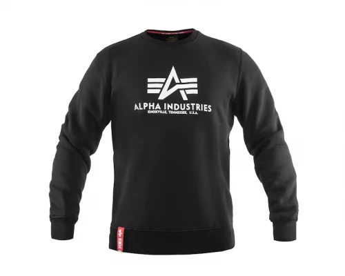 Alpha Industries Pánská mikina Basic - černá