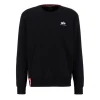 Alpha Industries Pánská mikina Basic Small Logo - černá