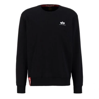 Alpha Industries Pánská mikina Basic Small Logo - černá
