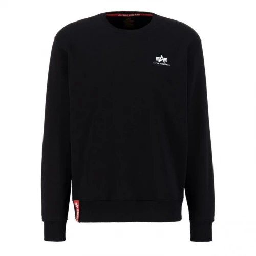Alpha Industries Pánská mikina Basic Small Logo - černá