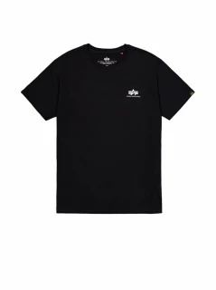 Alpha Industries Pánské tričko Small Logo Basic - černé