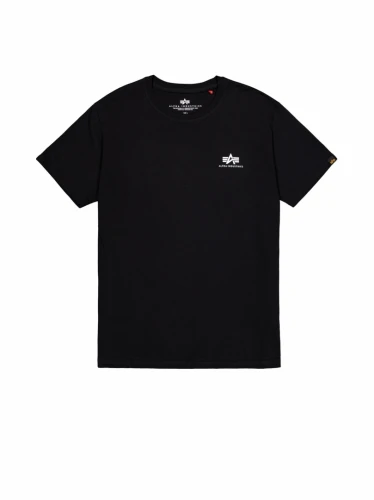 Alpha Industries Pánské tričko Small Logo Basic - černé