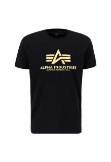 Alpha Industries Pánské tričko Basic Big Logo Carbon T -…