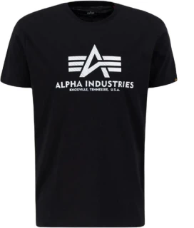 Alpha Industries Pánské tričko Basic Big Logo Carbon T -…