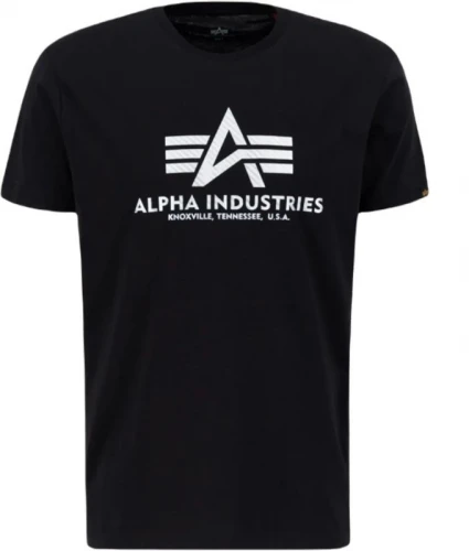 Alpha Industries Pánské tričko Basic Big Logo Carbon T -…