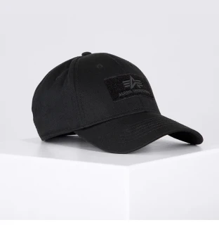 Alpha Industries Kšiltovka Velcro - černá