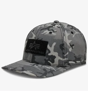 Alpha Industries Kšiltovka Velcro - camo