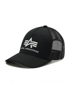 Alpha Industries Kšiltovka Basic Trucker - černá