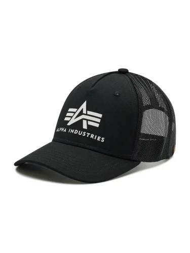 Alpha Industries Kšiltovka Basic Trucker - černá
