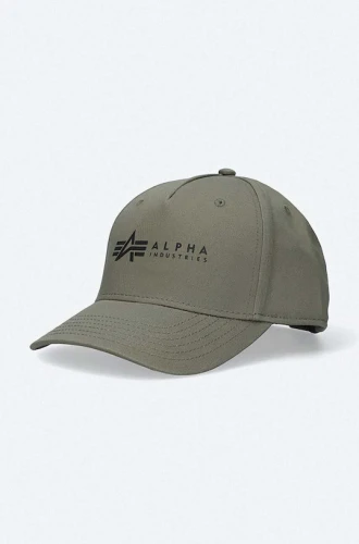 Alpha Industries Kšiltovka Alpha - tmavě zelená