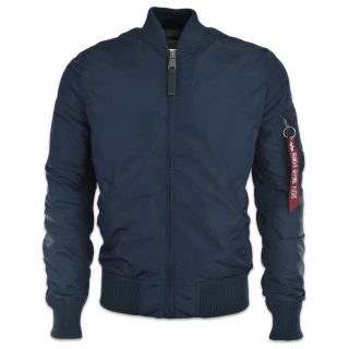 Alpha Industries BombER bunda MA-1 TT - tmavě modrá
