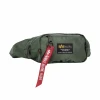Alpha Industries Ledvinka Crew Waist - zelená