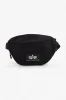 Alpha Industries Ledvinka Rubber Print Waistbag - černá
