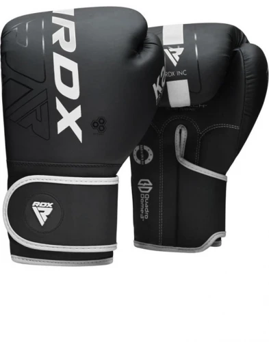 RDX Dětské Boxerské rukavice F6 Kara - černo/bílé