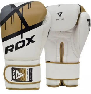 RDX Dětské Boxerské rukavice F7 Ego - bílo/zlaté