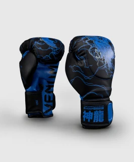 Boxerské rukavice VENUM Thunder Dragon - Black/Royal Blue