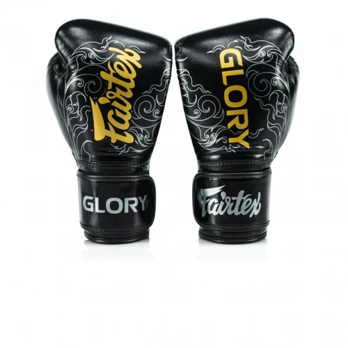 Fairtex Boxerské rukavice X Glory BGVG3 - černé/stříbrné
