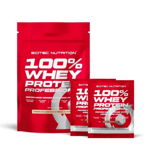 AKCE Scitec Nutrition 100% WP Professional 500 g + ZDARMA…