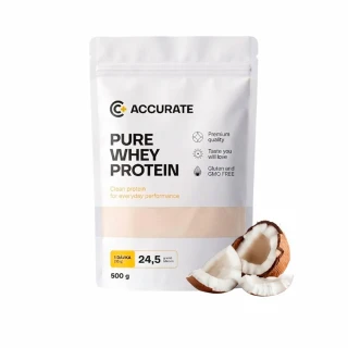 Accurate+ Pure Whey coconut 500 g