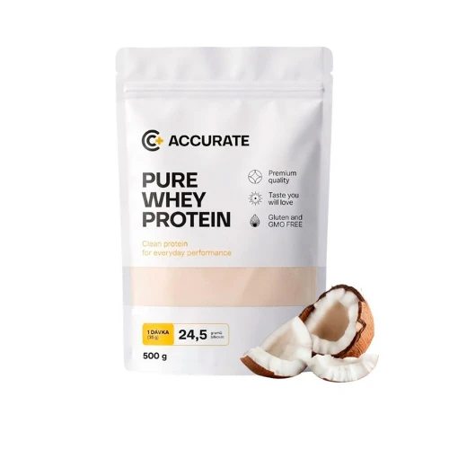 Accurate+ Pure Whey coconut 500 g