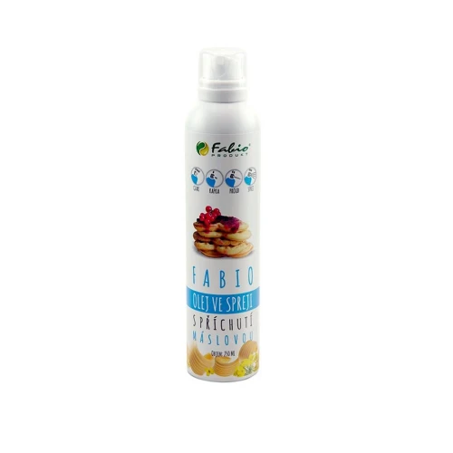 Fabio Olej ve spreji máslový 250 ml