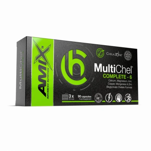 Amix ChelaZone MultiChel Complete 6 Bisglycinate Chelate 90&hellip;