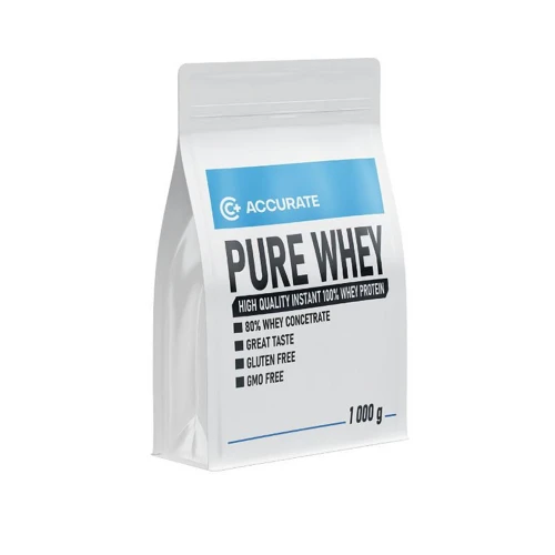 Accurate+ Pure Whey hazelnut 1000 g