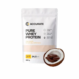 Accurate+ Pure Whey chocolate coconut 500 g