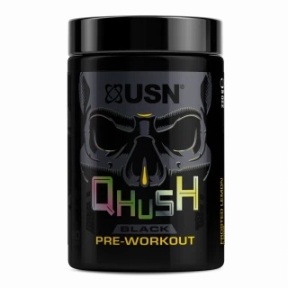 USN Qhush Black Pre - Workout 220 g frosted lemon