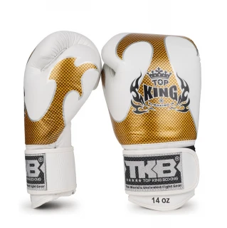 Top King Boxing kožené boxerské rukavice Empower -…