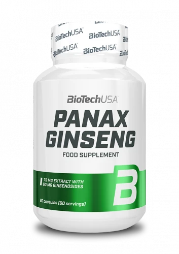 BioTech USA Panax Ginseng 60 kapslí