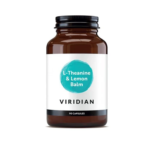 Viridian L-Theanine and Lemon Balm 90 cps (L-Theanin s…