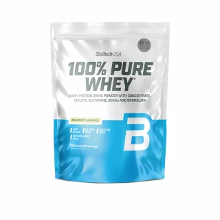 BioTech 100% Pure Whey 1000 g milk rice