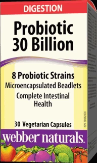 WEBBER NATURALS Probiotic 30 Billion 30 kapslí