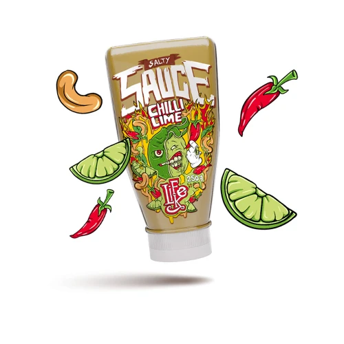 LifeLike Salty Sauce chilli lime 250 g