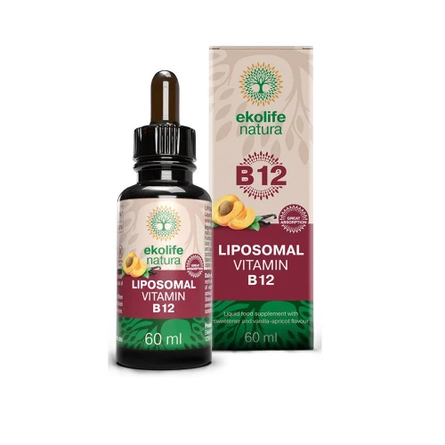 Ekolife Natura Liposomal Vitamin B12 60 ml (Lipozomální…